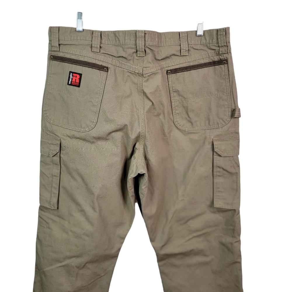 Wrangler Riggs Workwear Ripstop Heavy Duty Ranger Job Work Pants Men's 40x32 - Picture 11 of 16